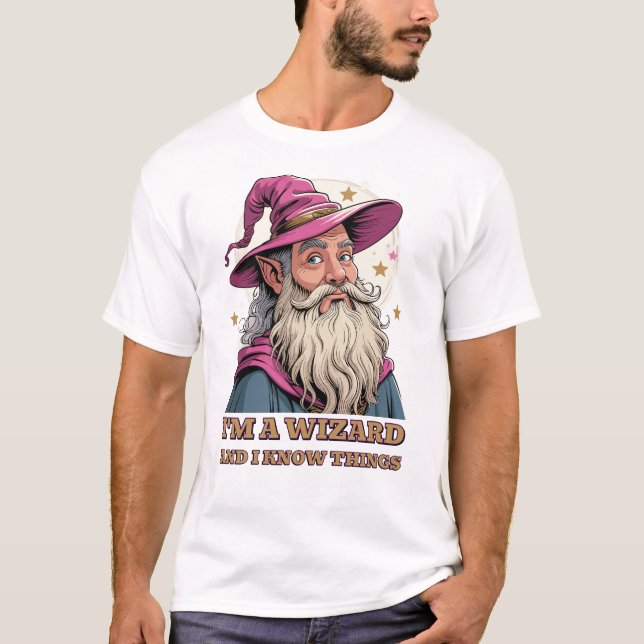 The Tangled Wizard T-Shirt (Front)