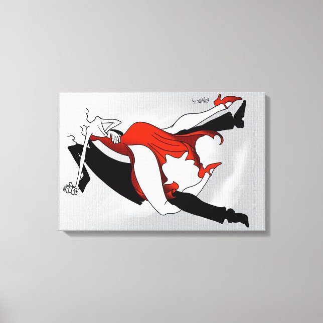 The Tango Canvas Print (Front)