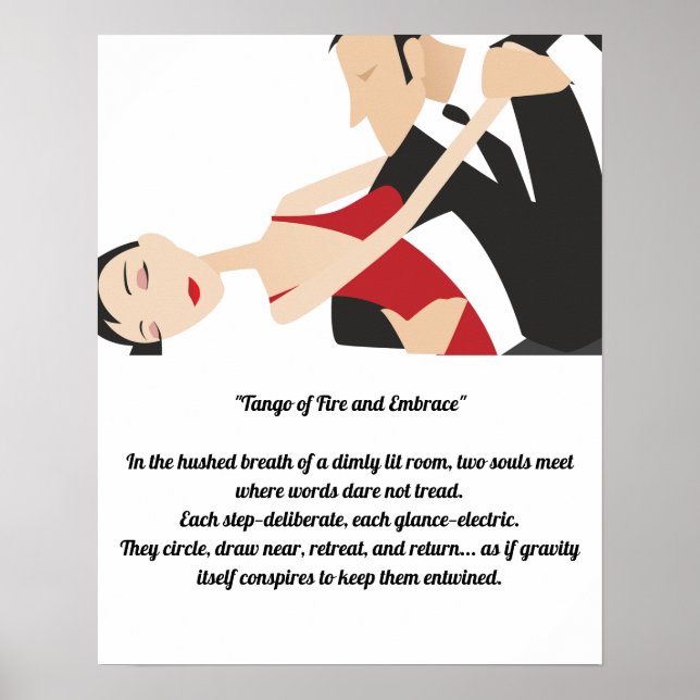 The Tango Couples Dance of Romance and Passion Poster (Front)