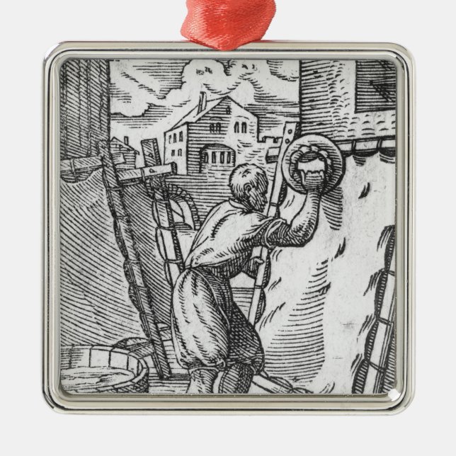 The tanner metal tree decoration (Front)