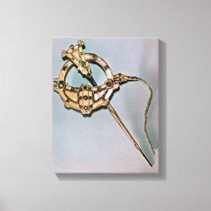 The Tara Brooch, from Bettystown, County Meath (ca Canvas Print
