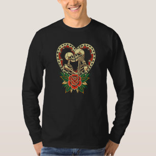 The Tarot Card American Traditional Tattoo Old Sc T-Shirt