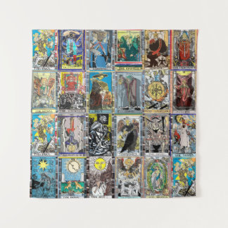 The Tarot Card Major Arcana Combo Tapestry