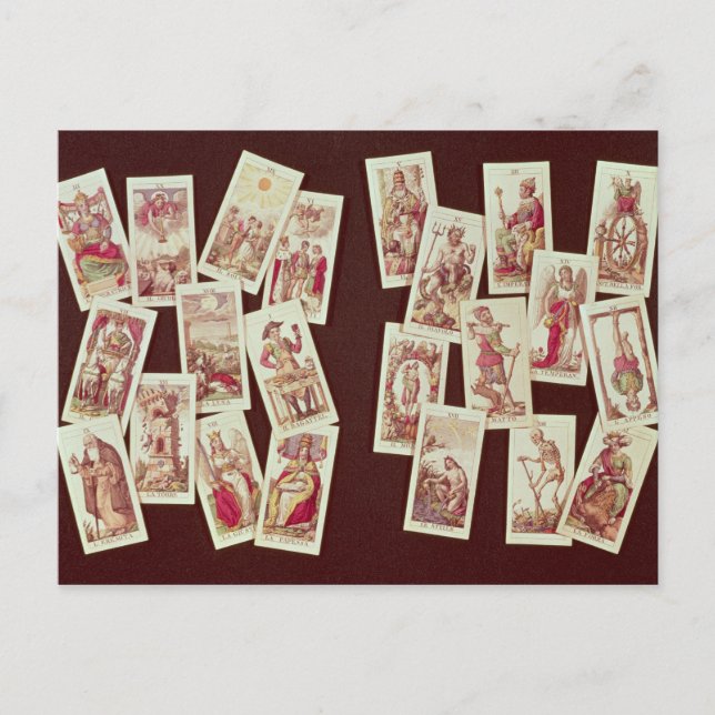 The tarot cards of the Major Arcana (Front)