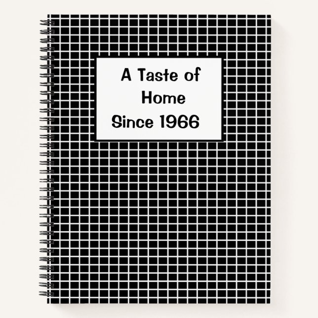 the taste of home recipe notebook (Front)