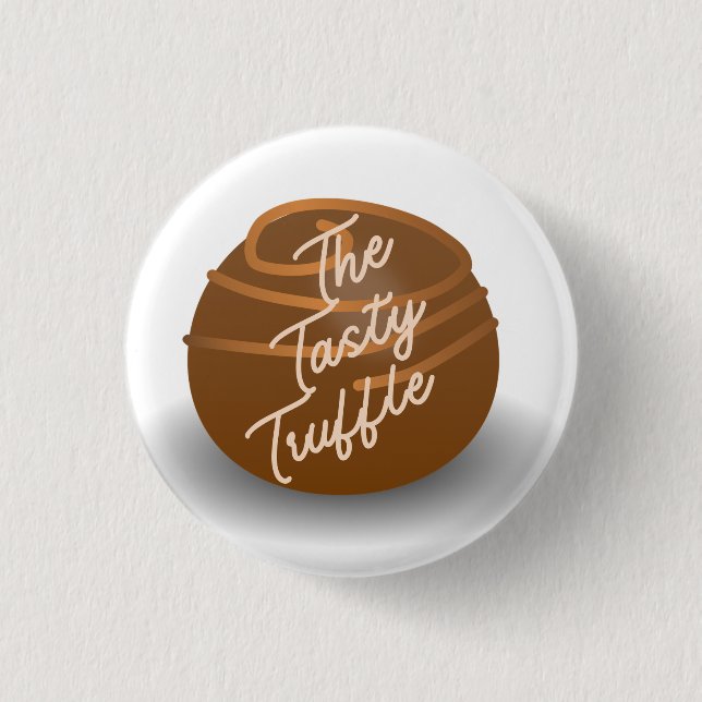 The Tasty Truffle Collectable Pin (Front)