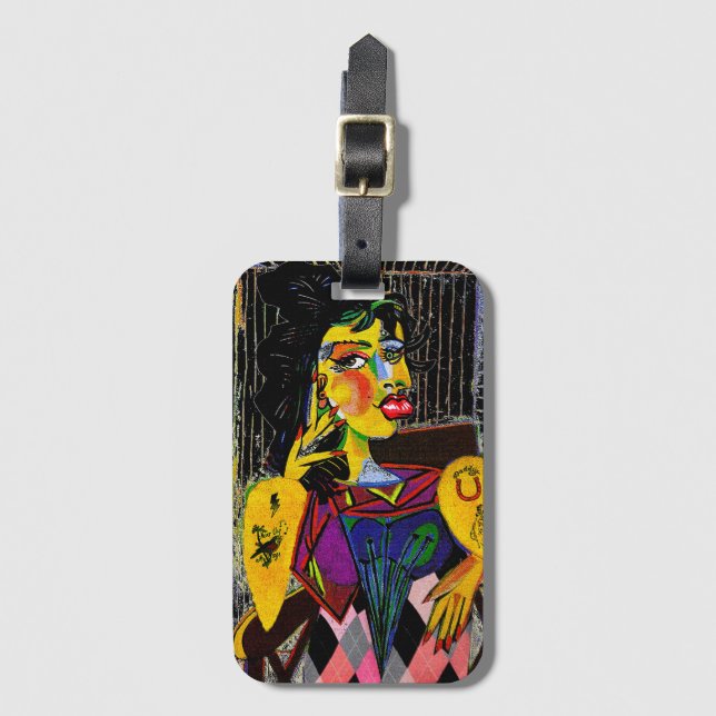 The Tattooed Star Luggage Tag (Front Vertical)