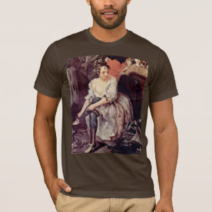 The Tavern Detail " By Hogarth William T-Shirt