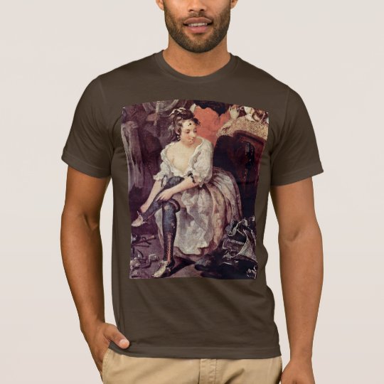 The Tavern Detail " By Hogarth William T-Shirt