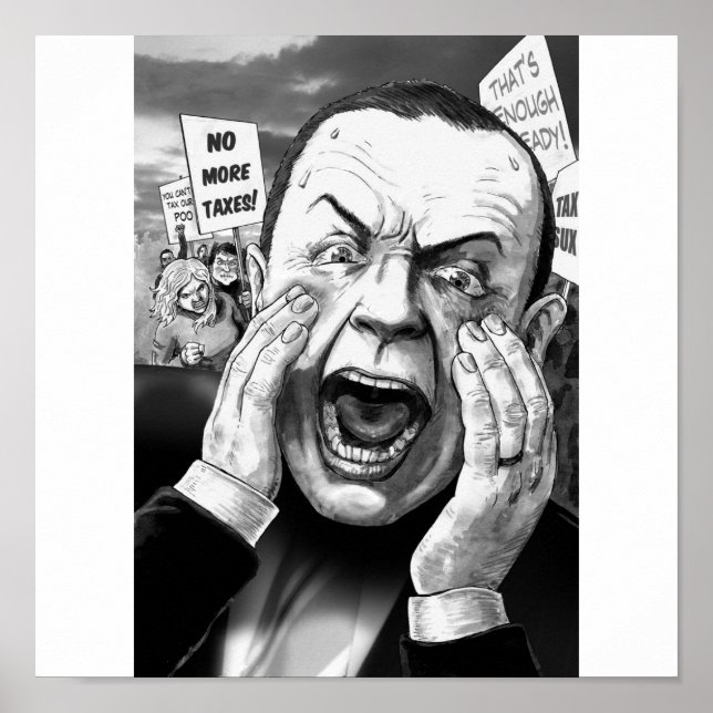 The Taxed to Death Poster (Front)