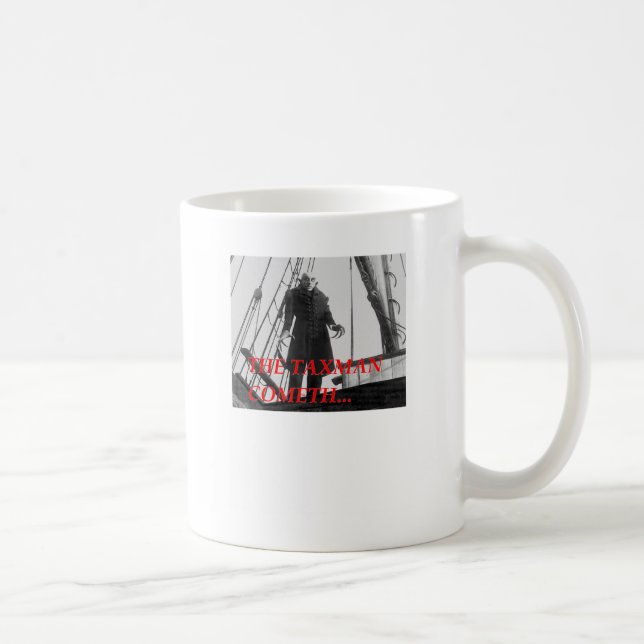 The Taxman Cometh Coffee Mug (Right)