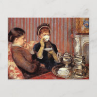 The Tea by Mary Cassatt Postcard
