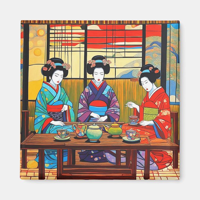 The Tea Drinkers Magnet (Front)