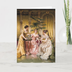 The Tea Party Greeting Card