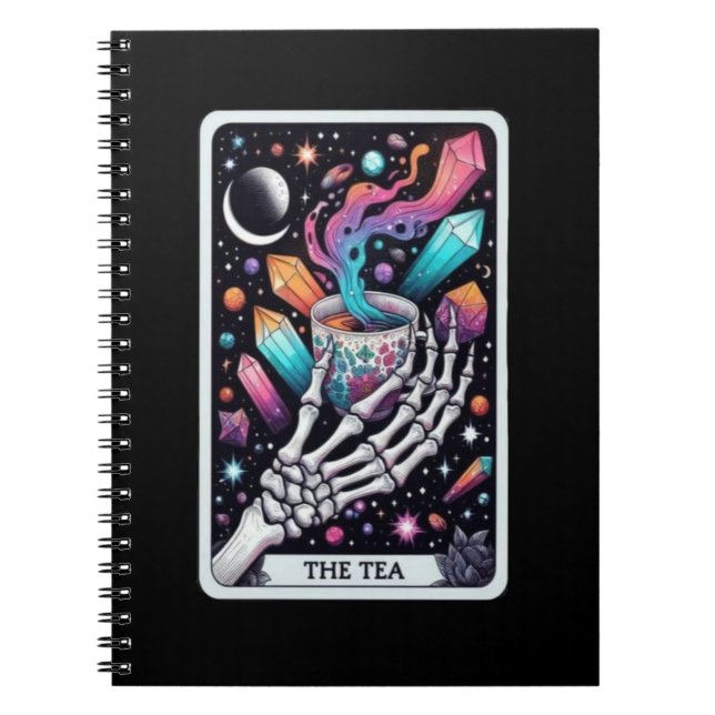 The Tea Tarot Card Notebook Collection (Front)