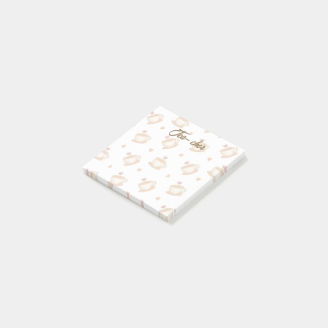 The Tea Teacher Post-it Notes (Angled)