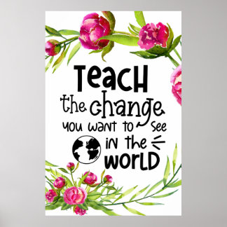 The teach you want to see poster