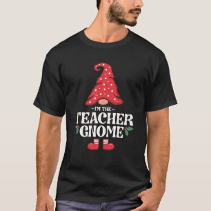 The Teacher Gnome Funny Family Matching Group T-Shirt