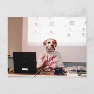 The teacher postcard