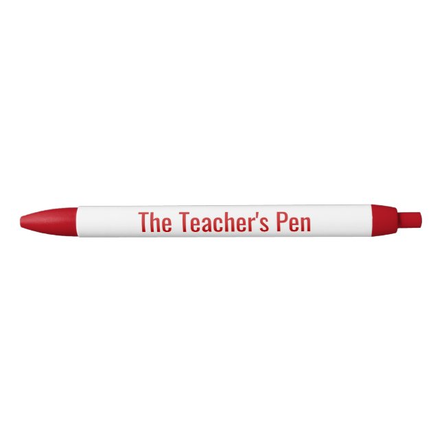 The Teacher's Pen - Funny Teacher Gift (Front)