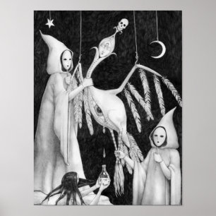 The Tear Collector by Christiane Cegavske Poster