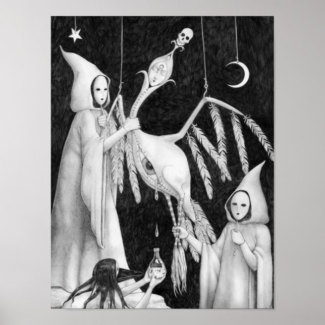 The Tear Collector by Christiane Cegavske Poster (Front)