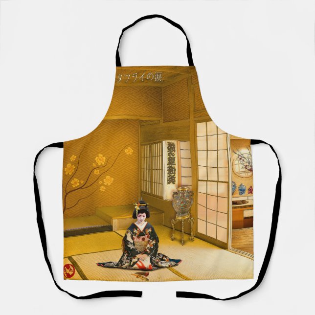 The Tears of Madama Butterfly Apron (Front)