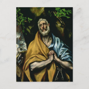 The Tears of St Peter, late 1580s Postcard