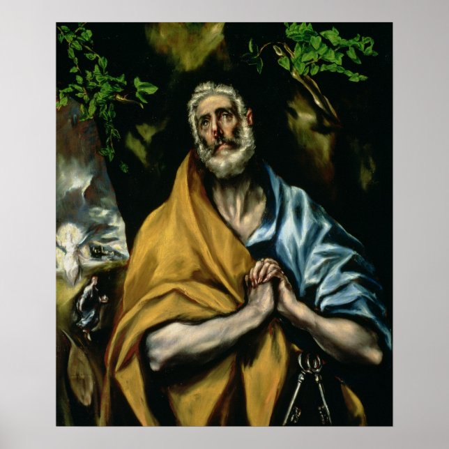 The Tears of St Peter, late 1580s Poster (Front)