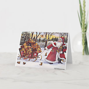 The Teddy Bear Christmas Holiday Card