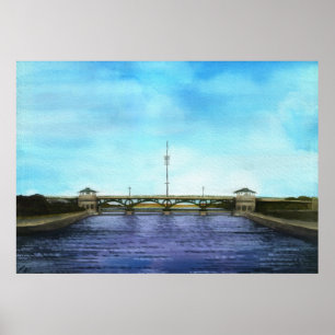 The Tees Barrage Poster