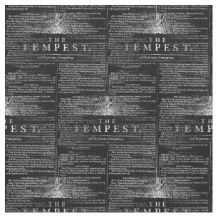 The Tempest Shakespeare Play Fabric