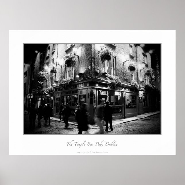 The Temple Bar Pub, Dublin Poster (Front)