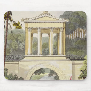 The Temple Bridge, from Ackermann's 'Repository of Mouse Mat