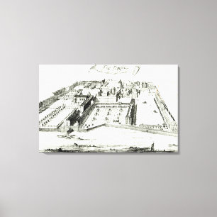 The Temple Canvas Print