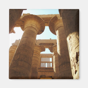 The Temple Complex of Karnak in Thebes, Egypt Magnet