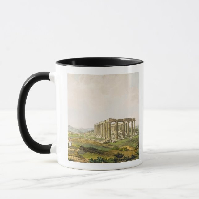 The Temple of Apollo Epicurius, plate 25 from Part Mug (Left)