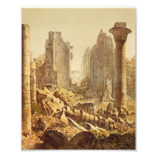 The Temple of Karnak in Egypt Photo Print
