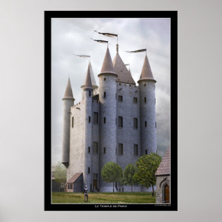The Temple of Paris Poster