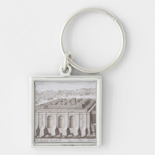 The Temple of Solomon, Jerusalem, from 'Entwurf ei Key Ring