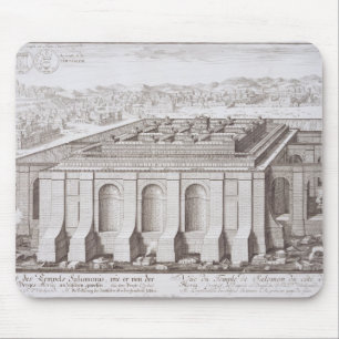 The Temple of Solomon, Jerusalem, from 'Entwurf ei Mouse Mat