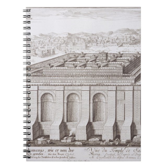 The Temple of Solomon, Jerusalem, from 'Entwurf ei Notebook (Front)
