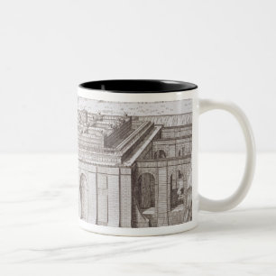 The Temple of Solomon, Jerusalem, from 'Entwurf ei Two-Tone Coffee Mug