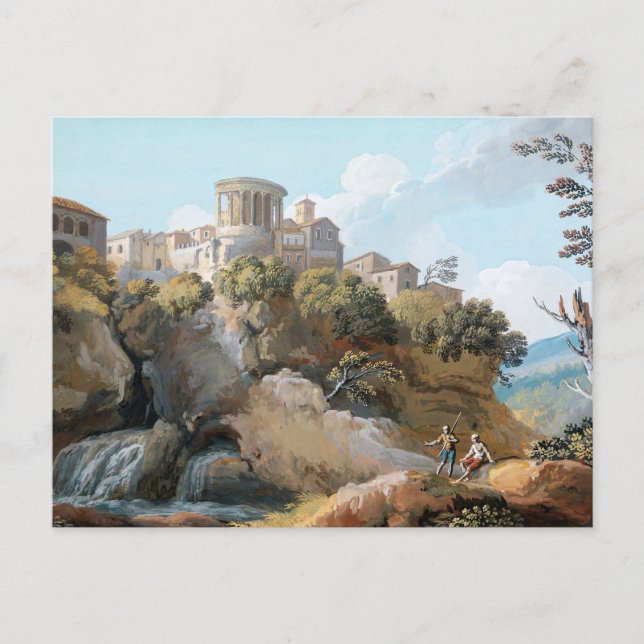 The Temple of Vesta | Giovanni Battista Busiri Postcard (Front)