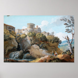 The Temple of Vesta Giovanni Battista Busiri Poster