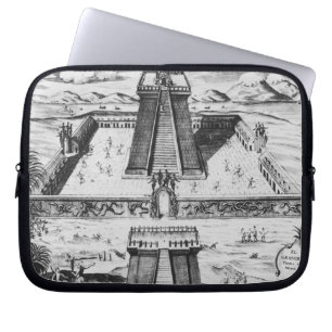 The Templo Mayor at Tenochtitlan Laptop Sleeve