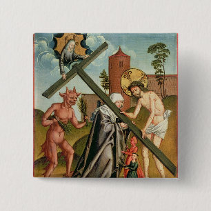 The Temptation of a Saint 15 Cm Square Badge