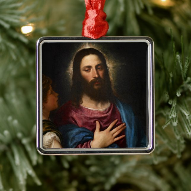 The Temptation of Christ, Titian Metal Tree Decoration (Tree)