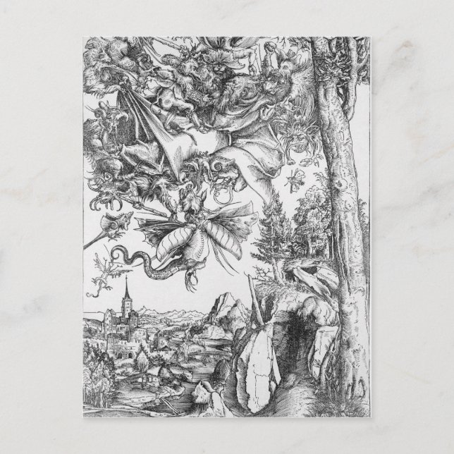 The Temptation of St.Anthony, 1506 Postcard (Front)