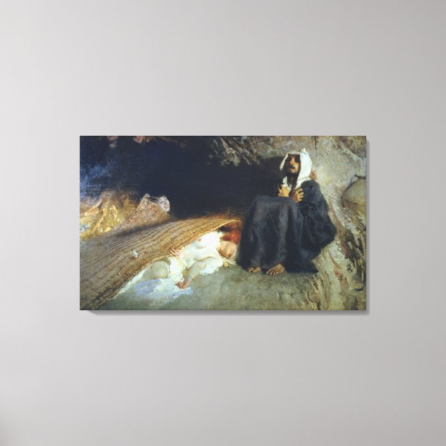 The Temptation of St. Anthony, 1878 Canvas Print (Front)
